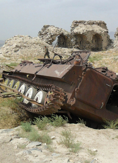 نمای بالا حصار کابل